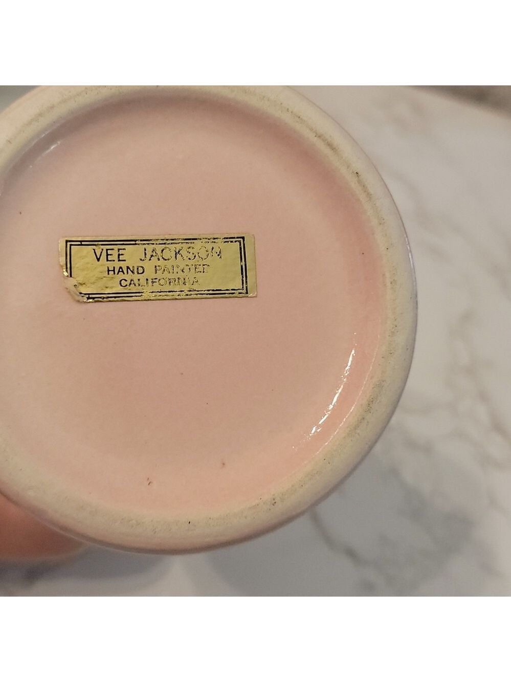 Vintage Vee Jackson california pottery jar & bonus FREE jar! - Picture 4 of 10